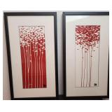 Takashi Summers Bounty 1 & 2 Framed Matted Prints