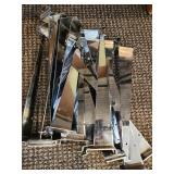 Lot of 20 Slatwall 12" Brackets for Display Shelf