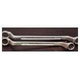 Lot of 2 Dunlap Offset Wrenches