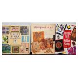 Lot of 3 Books Greeting Cards and Rubber Stamping