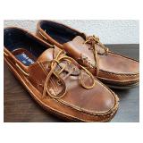 Polo Leather Dock Shoes Sz. 10D