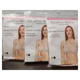 Adjustable Comfort Bra Lot of 3 Sz 46 Black Beige