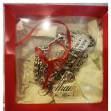 Gorham Silver Train Ornament - Undated