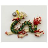 Colorful Dragon Pin