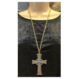 Large Celtic Cross Necklace