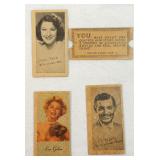 4 VTG Trading Cards ï¿½Engrav-O-Tintsï¿½