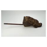 Vintage Clay Tobacco Pipe