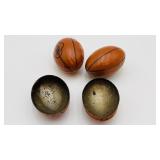 3VTG Tin Lithograph Football-shaped Containers