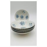 5-Vintage Fine Bohemian China Dessert Bowl