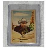1952 Post Cereal Roy Rogers Pop-Out card