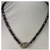 VTG Aurora Borealis Crystal Necklace