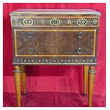 *Antique Appliquï¿½ Console Table