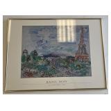 "La Tour Eiffel, 1935", Raoul Dufy, Reproduction