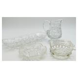Lot of 4 Miscellaneous Crystal Contains