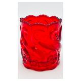 Vintage LG Wright RUBY Red Toothpick Holder