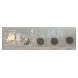 5 Canadian Dollar Coins Queen Elizabeth 2