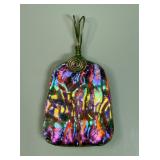 Fashion Pendant w/ Colored Stone