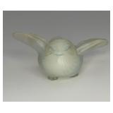 Sabino France Opalescent Sparrow Bird Figurine