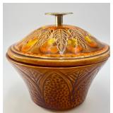 VTG California Originals Pottery Covered Dish
