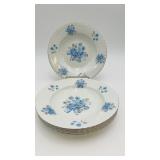 4-Vintage Fine Bohemian China Soup Bowl