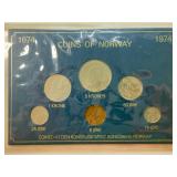 1974 Coins of Norway