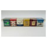 VTG KY Club Empty Tobacco Tin 6-Pk Mini Cans