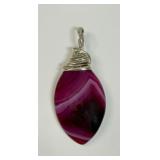 Fashion Pendant w/ Amethyst Colored Stone