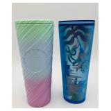2003 & 2005 Starbucks 24 oz Cups