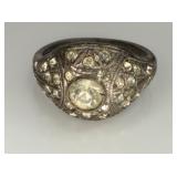 ANTQ 925 Rhinestone Ring