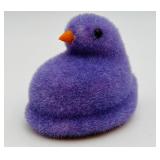 4ï¿½  Flocked Marshmallow Easter Chick Decoration