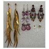 4 Fashion Earrings