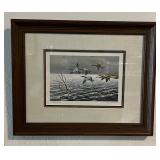 Maynard Reece ï¿½Passing Storm Canvasbacksï¿½ Print