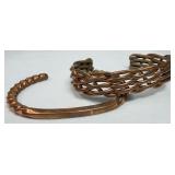 2 Handcrafted Copper Bracelets