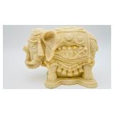 Intricately Carved Elephant Statue