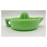 Vtg McKee Sunkist Reamer Uranium Jadeite Glass