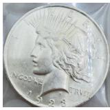 1923 Peace Silver Dollar