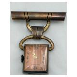 VTG Otto Grun Lapel Brooch/Pin Watch