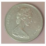 1966 Canadian Silver 50ï¿½ Piece