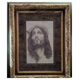 *Christ in Crown of Thorns Print by Mark Cannon