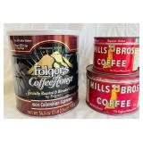 3 Coffee Tins