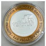 The Venetian Millennium $10 Gaming Token