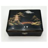 Vintage Japanese Jewelry Box w/ Jewelry