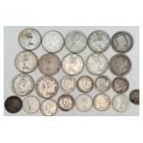 ANTQ & VTG Canadian Coins 50%-92.5% Silver