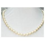925 Handknotted Pearl Necklace