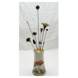 Antique Set of 10 Victorian Hat Pins in a Holder