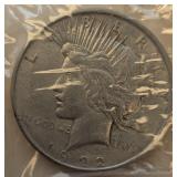 1922 Peace Dollar