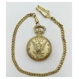 American Eagle Pocket Watch w/ Chain
