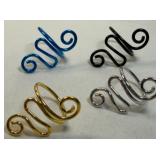 4 Adjustable Gsycle Brand Alloy Rings