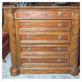 *Hekman Louis XVI Style High Chest