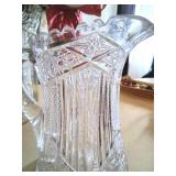 Pretty Antique Crystal Drink Pitcher.